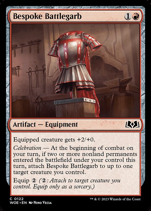 Bespoke Battlegarb highlighted card art