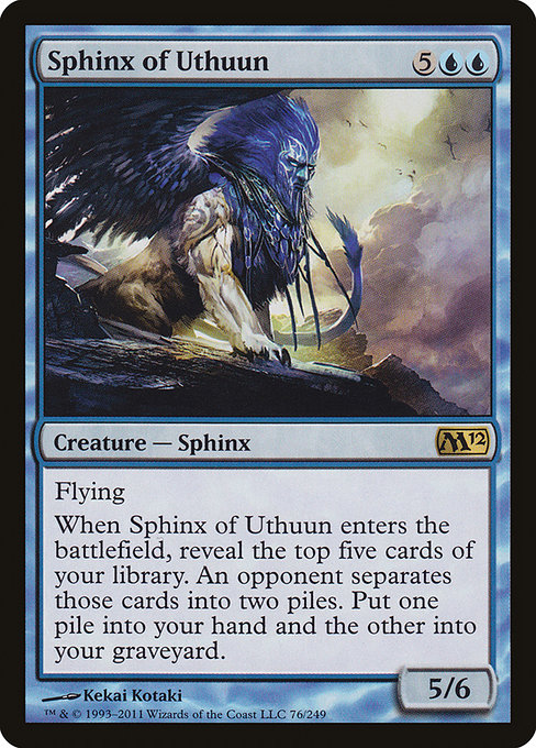 Sphinx of Uthuun from Magic 2012