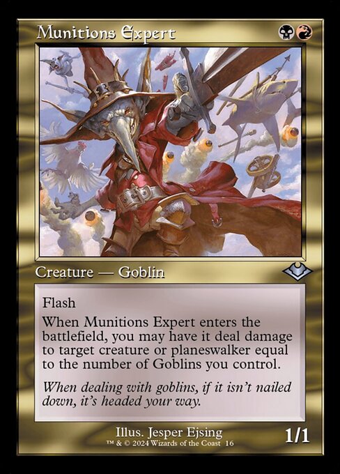 Munitions Expert highlighted card art
