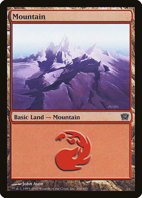 Mountain from Ninth Edition
