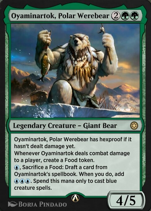 Oyaminartok, Polar Werebear highlighted card art