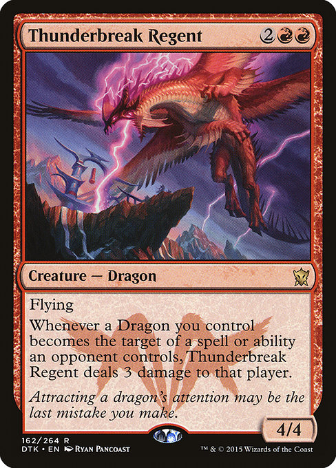 Thunderbreak Regent from Dragons of Tarkir