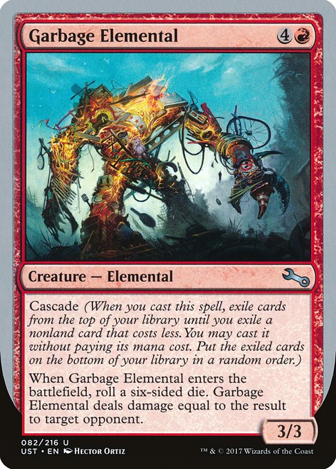 Garbage Elemental highlighted card art