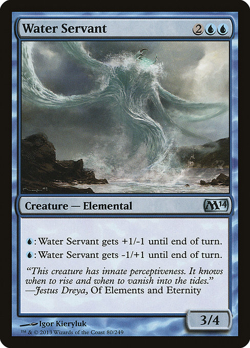 Water Servant from Magic 2014