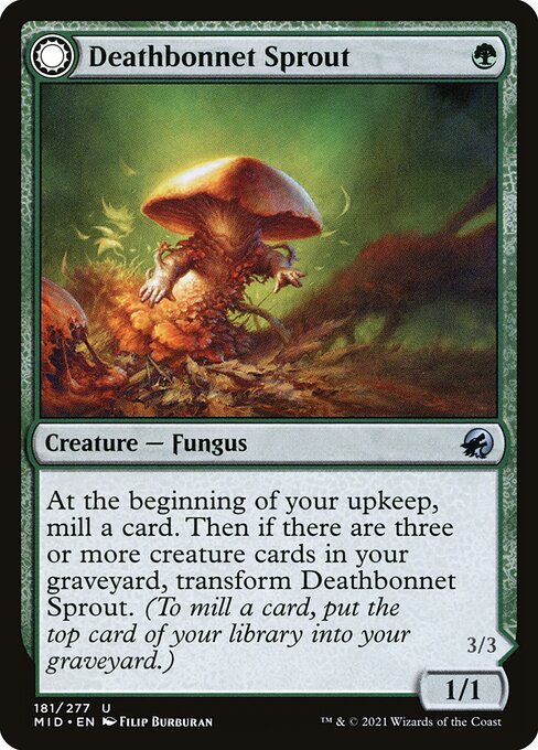 Deathbonnet Sprout // Deathbonnet Hulk from Innistrad: Midnight Hunt