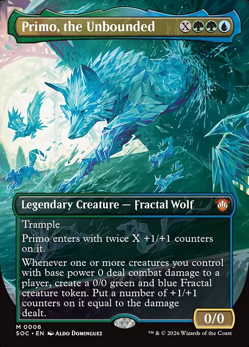 Primo, the Unbounded from Secrets of Strixhaven Commander