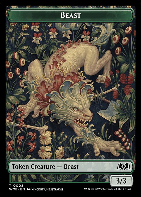 Beast from Wilds of Eldraine Tokens