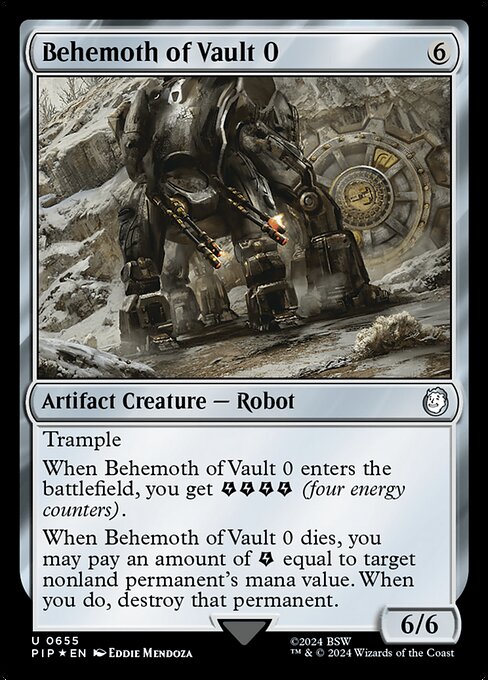 Behemoth of Vault 0 from Fallout