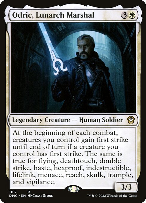 Odric, Lunarch Marshal from Dominaria United Commander