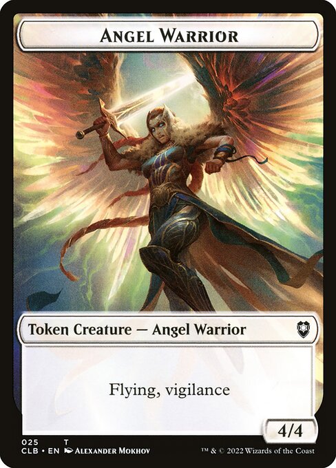 Angel Warrior highlighted card art