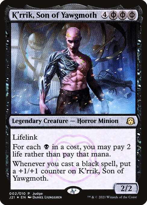 K'rrik, Son of Yawgmoth from Judge Gift Cards 2021