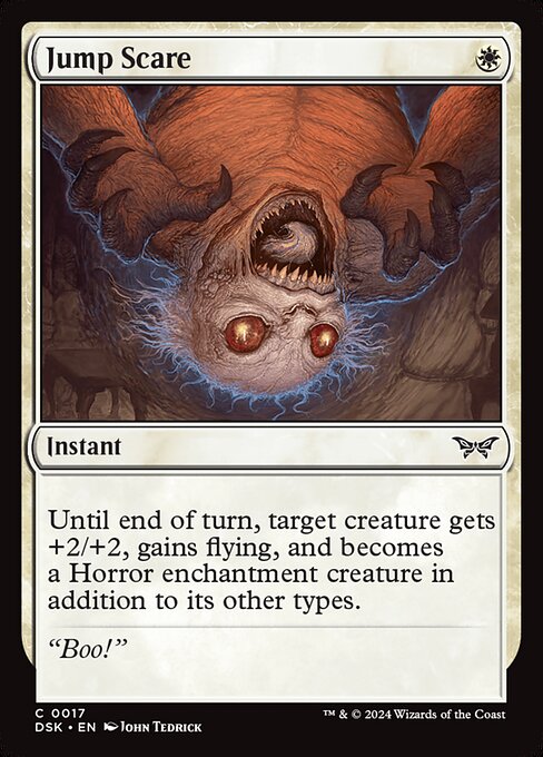 Jump Scare highlighted card art