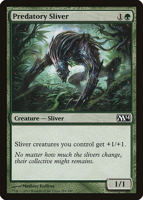 Predatory Sliver from Magic 2014