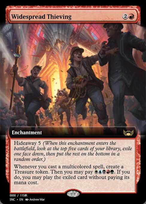 Widespread Thieving highlighted card art