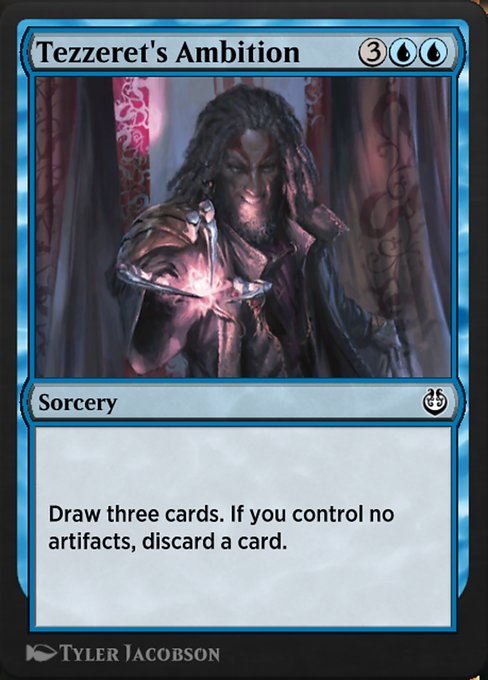 Tezzeret's Ambition highlighted card art