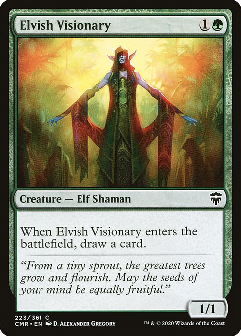 Elvish Visionary from Commander Legends