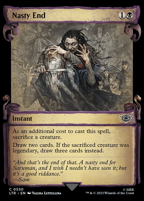 Nasty End highlighted card art
