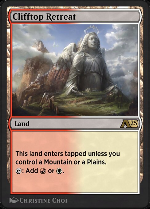 Clifftop Retreat highlighted card art