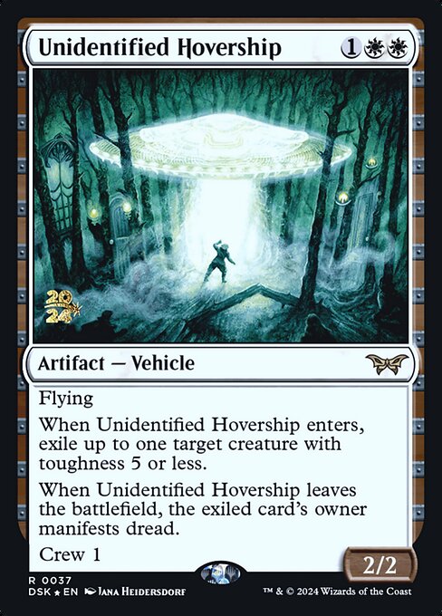 Unidentified Hovership from Duskmourn: House of Horror Promos