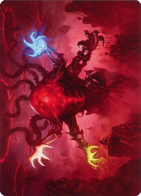 Omnath, Locus of All // Omnath, Locus of All from March of the Machine Art Series