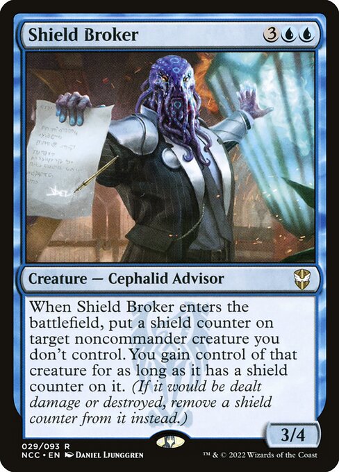 Shield Broker from New Capenna Commander