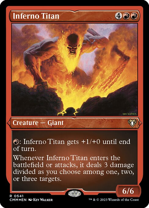 Inferno Titan from Commander Masters