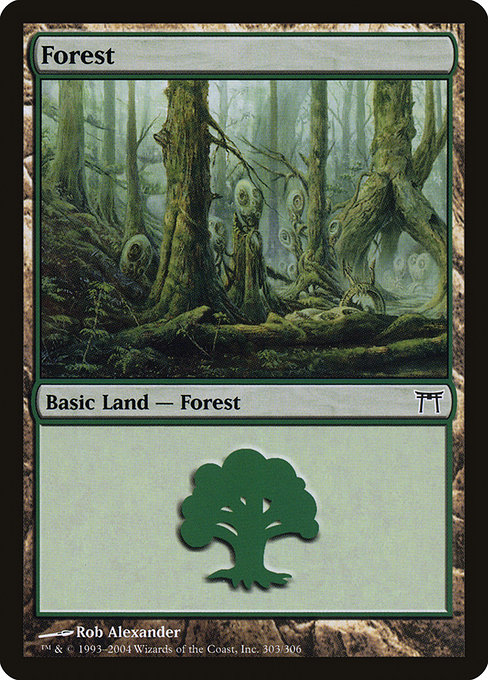 Forest from Champions of Kamigawa