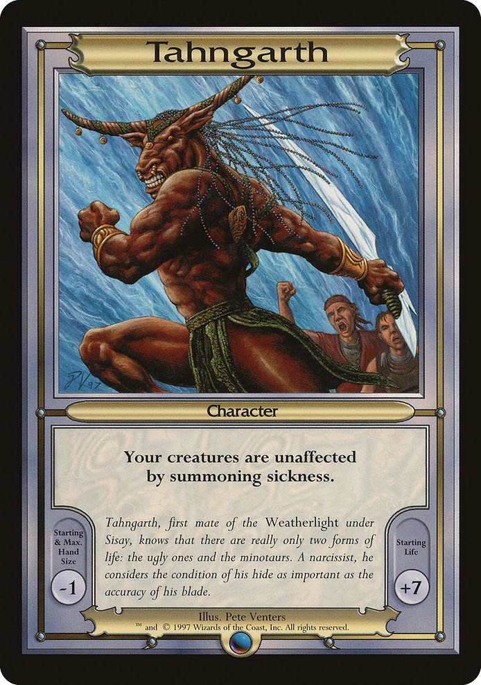 Tahngarth highlighted card art