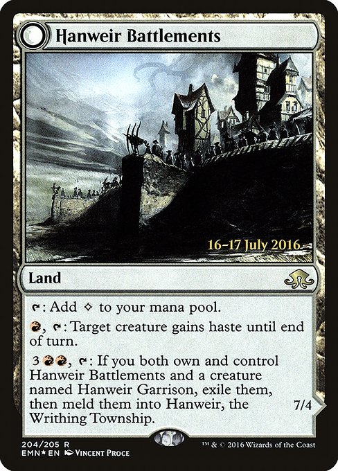 Hanweir Battlements from Eldritch Moon Promos