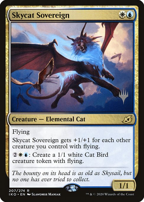 Skycat Sovereign from Ikoria: Lair of Behemoths Promos