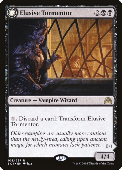 Elusive Tormentor // Insidious Mist from Shadows over Innistrad