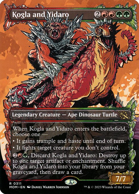 Kogla and Yidaro highlighted card art