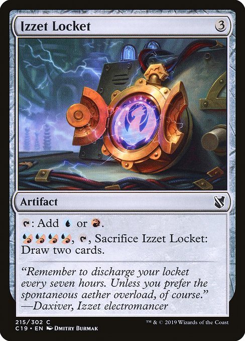 Izzet Locket highlighted card art