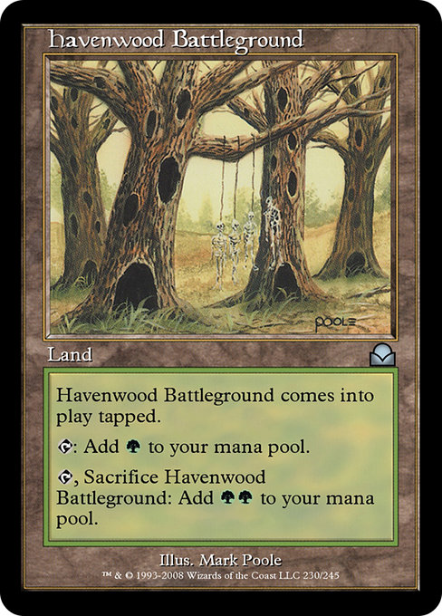 Havenwood Battleground from Masters Edition II