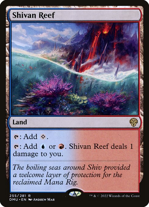 Shivan Reef from Dominaria United