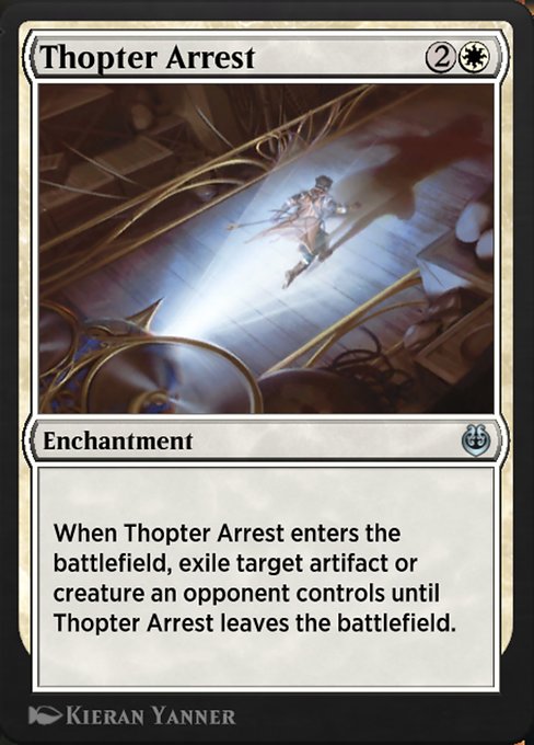 Thopter Arrest highlighted card art