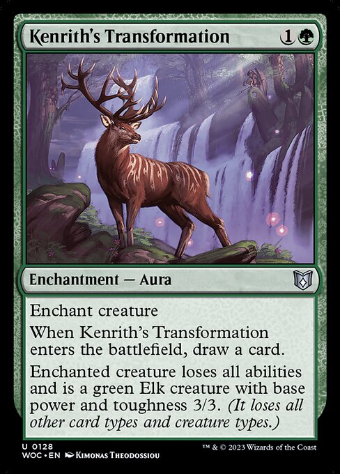 Kenrith's Transformation from Wilds of Eldraine Commander