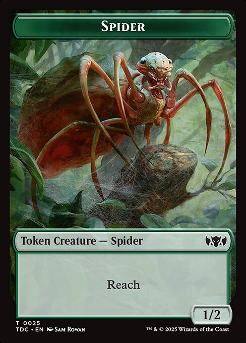 Spider highlighted card art