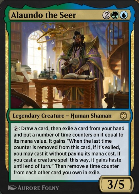 Alaundo the Seer highlighted card art