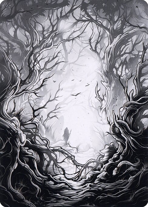 Forest // Forest from Midnight Hunt Art Series