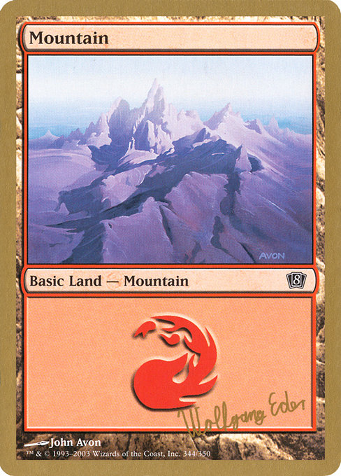 Mountain from World Championship Decks 2003