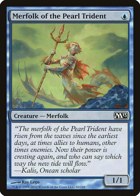 Merfolk of the Pearl Trident from Magic 2013