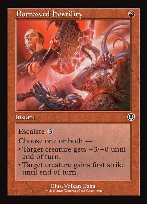 Borrowed Hostility from Innistrad Remastered