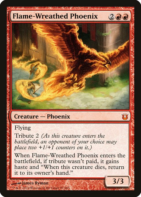 Flame-Wreathed Phoenix highlighted card art