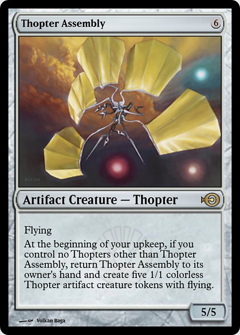 Thopter Assembly from Magic Online Promos