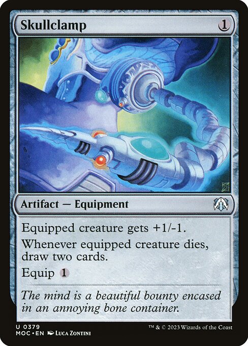 Skullclamp from March of the Machine Commander