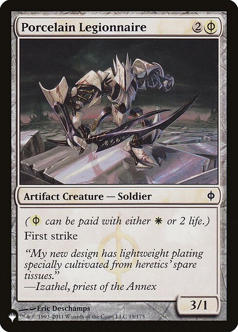 Porcelain Legionnaire highlighted card art