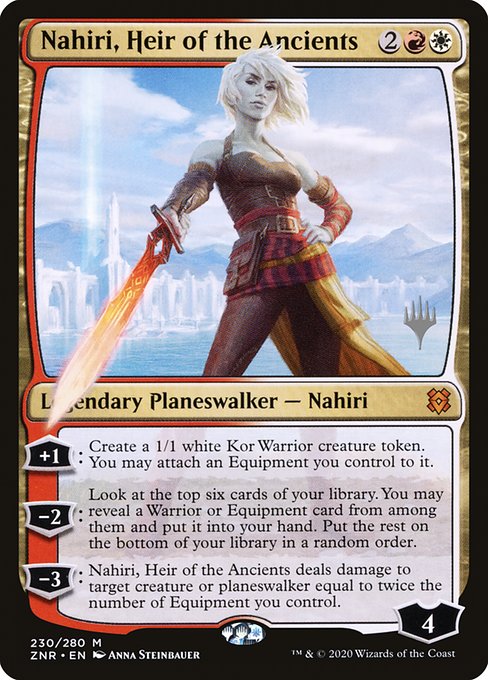 Nahiri, Heir of the Ancients from Zendikar Rising Promos