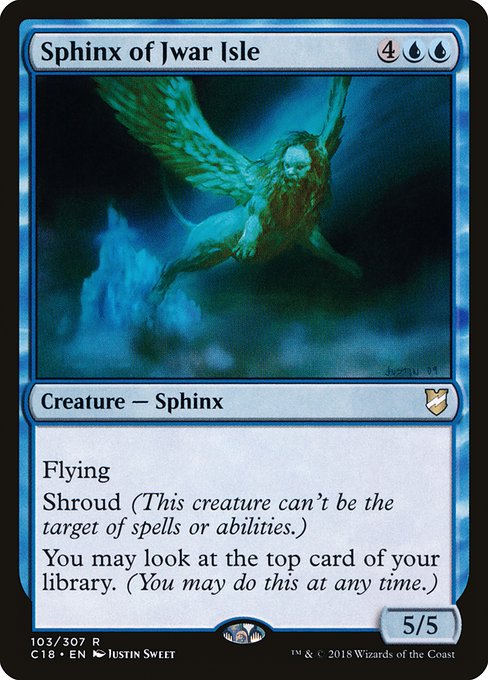 Sphinx of Jwar Isle highlighted card art