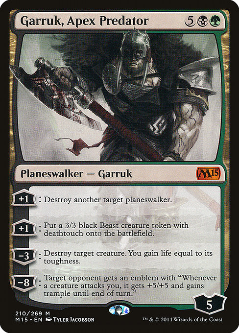 Garruk, Apex Predator from Magic 2015